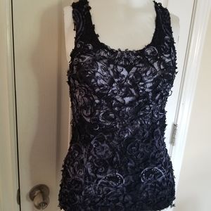 Soho dressy sleeveless  racerback top